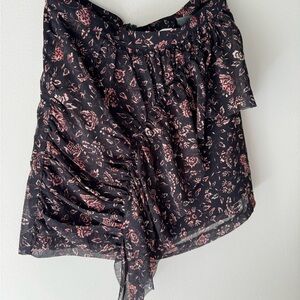 Floral Chiffon Skirt
